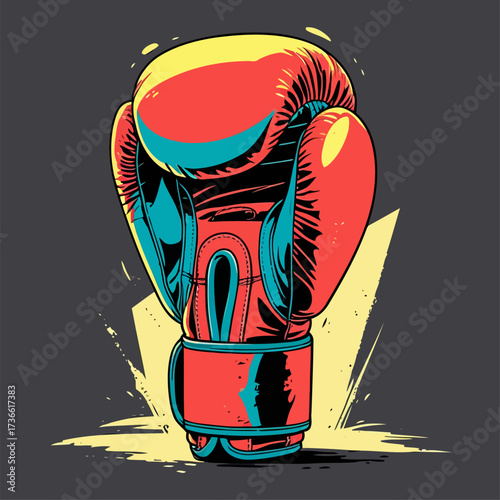 boxing glove vector
