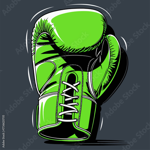 boxing glove vector