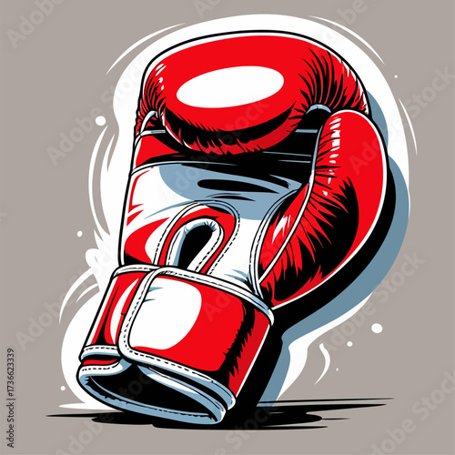 boxing glove vector