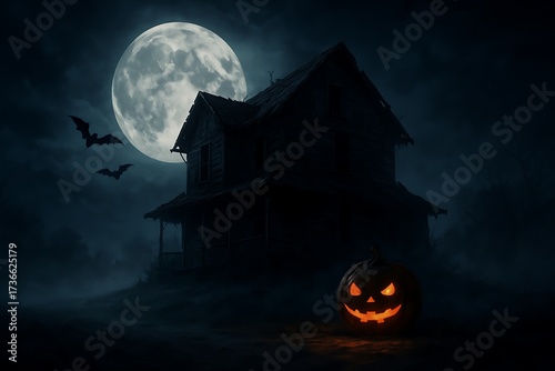 Halloween Night at the Haunted House-12