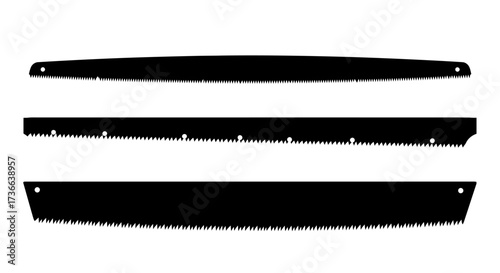 Collection of Hand Saw Blades for Woodworking and Outdoor Cutting Tasks