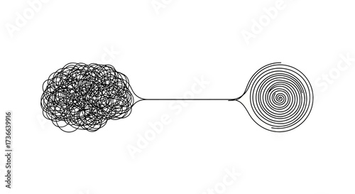Visualizing the Transformation from Complex Ideas to Organized Solutions