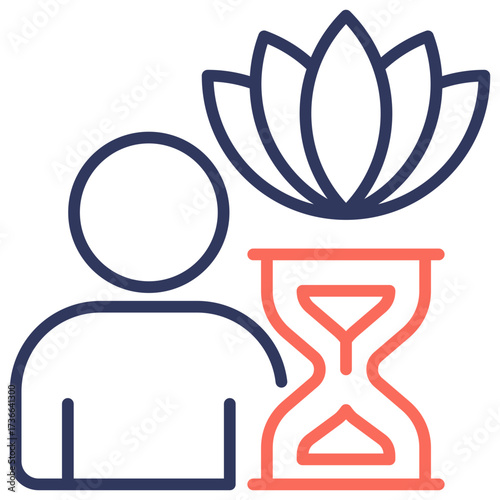 Patience Dual Tone Icon