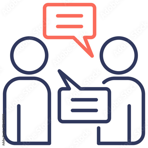 Communication Dual Tone Icon
