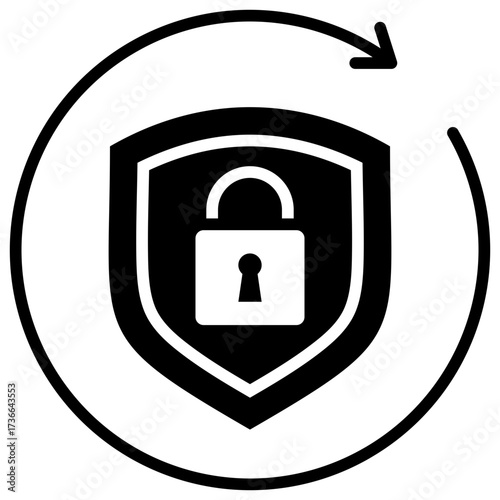 Secure Glyph Icon