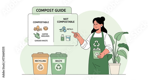 Composting Guide: Sustainable Living Practices and Waste Management in Action