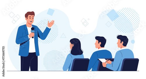 Corporate Presentation: Delivering Insights And Information To A Captivated Audience