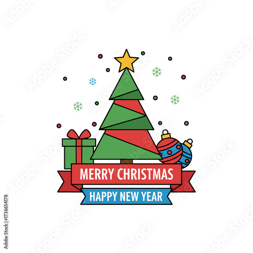 Season's greetings! Vector artwork suitable for greeting cards, party invitations, website banners, social media banners, and marketing collateral