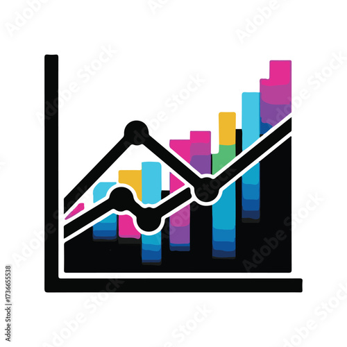 minimalist business,education,finance,gaming icon vector