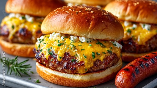 Oktoberfest con chiles verdes frescos y hamburguesas jugosas para disfrutar en buena compañía