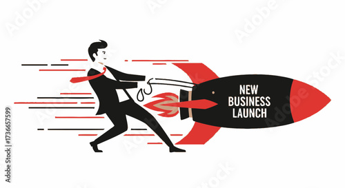 Entrepreneur Initiates New Business Venture: A Rocket-Powered Ascent Towards Launching Success