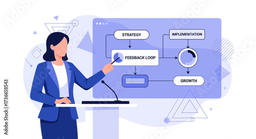 Expert Presenting Business Cycle: Strategy, Implementation, Evaluation, and Perpetual Advancement