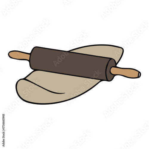Rolling Pin & Dough