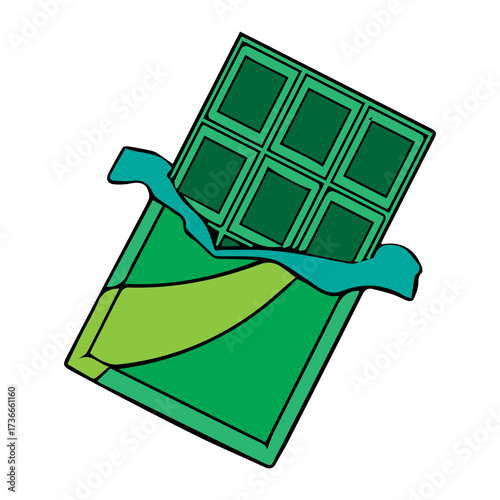 Green Chocolate Bar