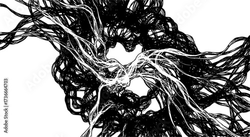 black and white sketch of a lion