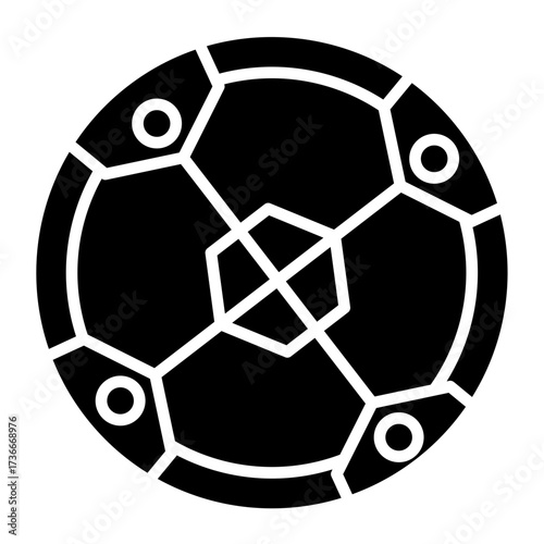 Fitball Vector Icon