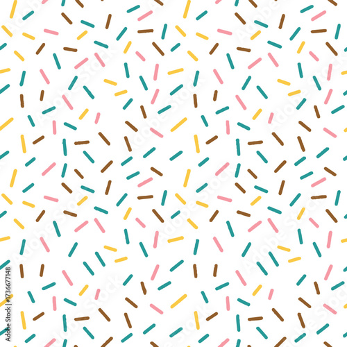 repeatable sprinkles pattern vector ai eps png jpeg suitable for greeting cards party invites fabric prints and branding