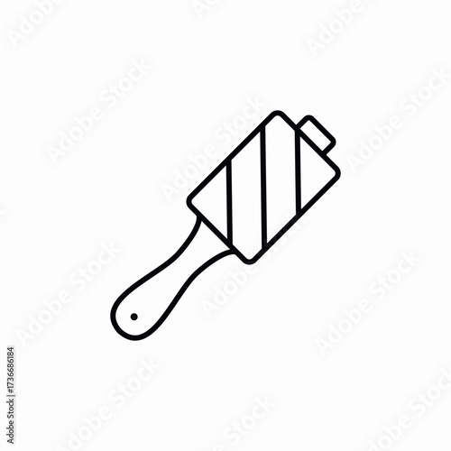 pet hair remover roller icon sign vector