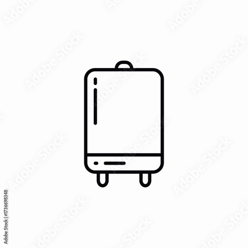 water boiler heater icon sign vector