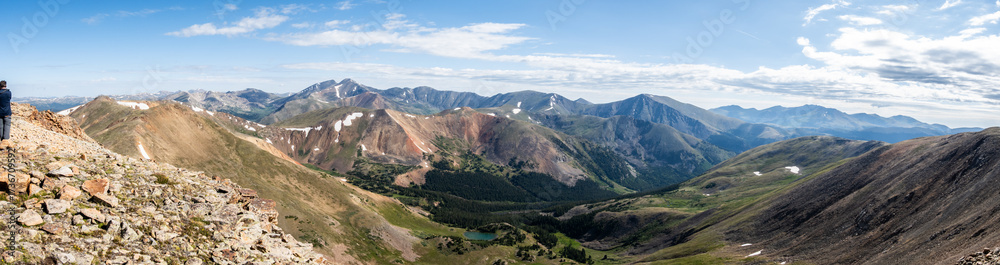 Fototapeta premium The Beautiful Rugged Colorado Rocky Mountains
