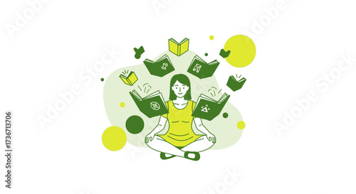 Knowledge And Understanding Visualized Through Meditation And The Power Of Reading