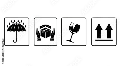 Important Shipping Symbols for Package Handling and Protection During Transit and Delivery