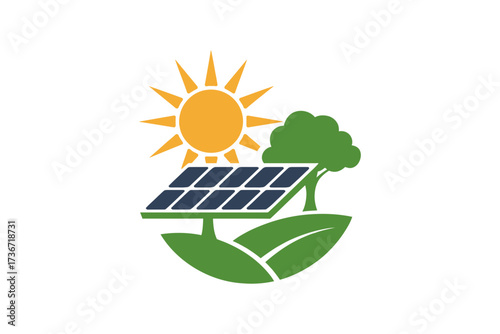 Solar panel energy renewable power green energy sustainability eco friendly environment design