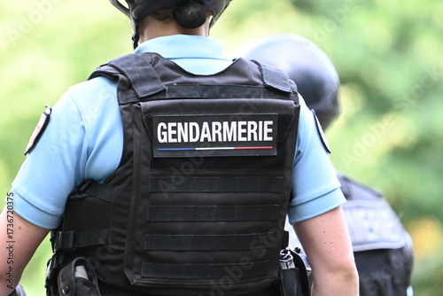 Gendarmerie homme sécurité