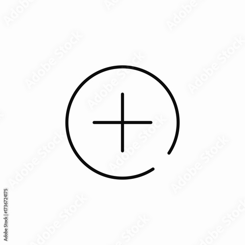 add item icon sign vector