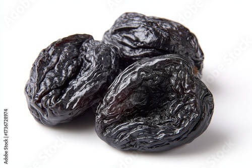Wallpaper Mural Isolated Dried Prunes in a Group on a Soft Background Torontodigital.ca