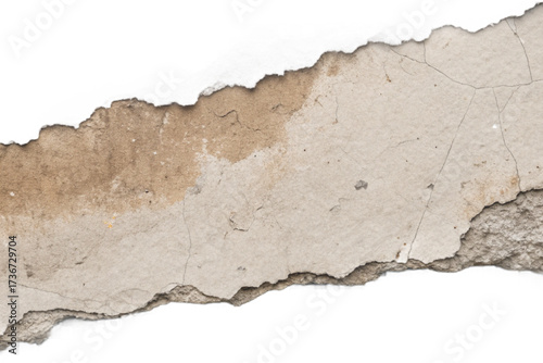 torn paper with burnt edges