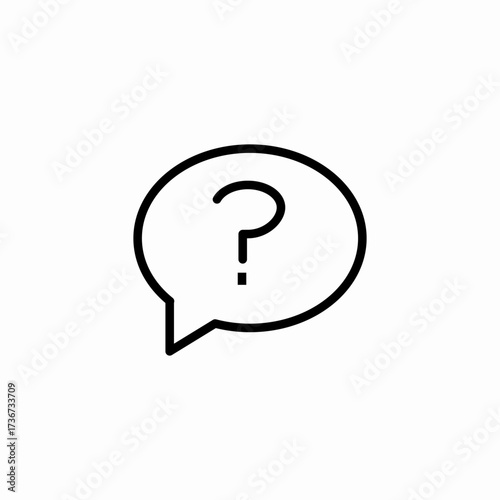 questions ask icon sign vector