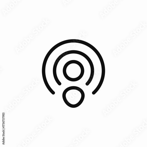 hotspot share icon sign vector