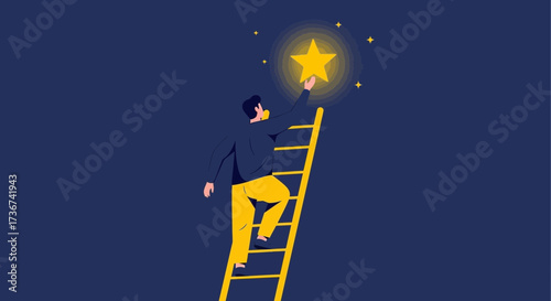 Reaching For A Bright Star, Achieving Aspirations, Climbing the Ladder of Success