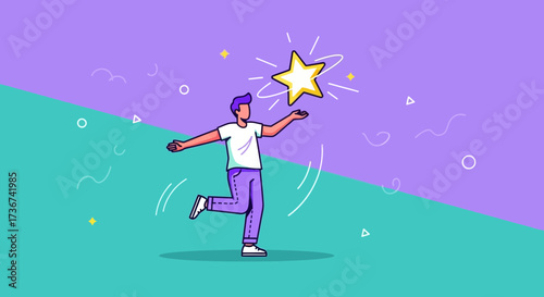 Reaching For Excellence: A Dynamic Illustration Of Personal Growth And Aspiration