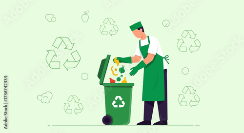 Recycling Matters: An Illustrated Depiction Of Sustainable Practices For Environmental Protection