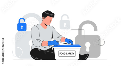 Securing Food Quality And Hygiene: Illustrative Depiction Of A Food Safety Protocol