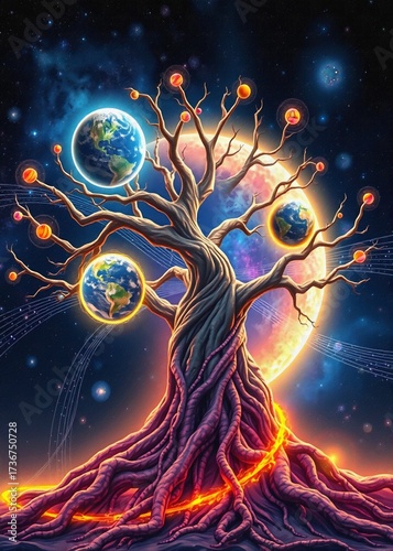 the moon and the sun