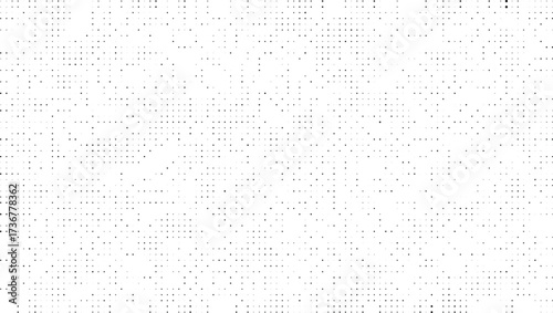 Black halftone dotted texture vector background for retro poster design, digital overlay, pop art, and abstract graphic use