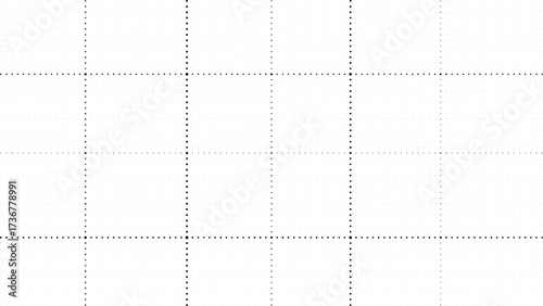 Black lined paper grid dotted texture vector background for retro poster design, abstract overlays, and technical graphic artworks