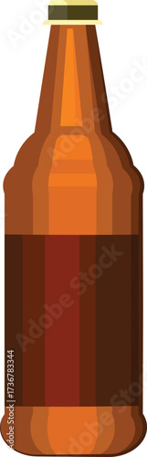 Classic Beverage Bottle with Sealed Cap