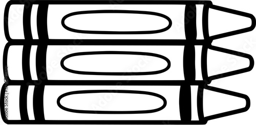 Black pen vector illustration writing instrument office supply stationery tool drawing design element
