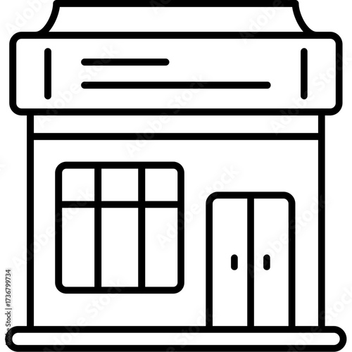 Post office Outline Icon