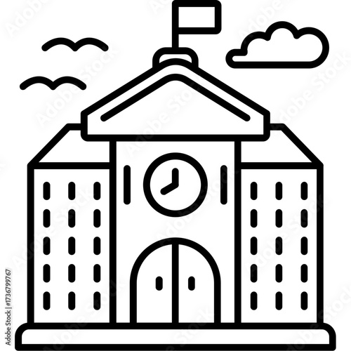 University Outline Icon