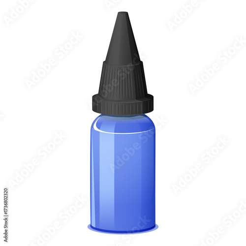 Liquid Container with Nozzle Cap