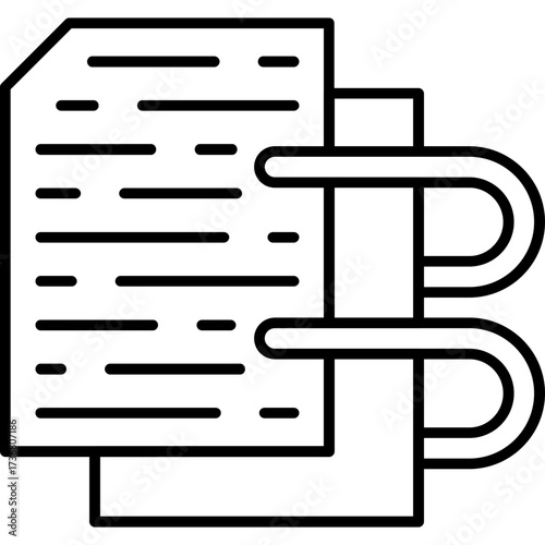 Duplicate Account Outline Icon