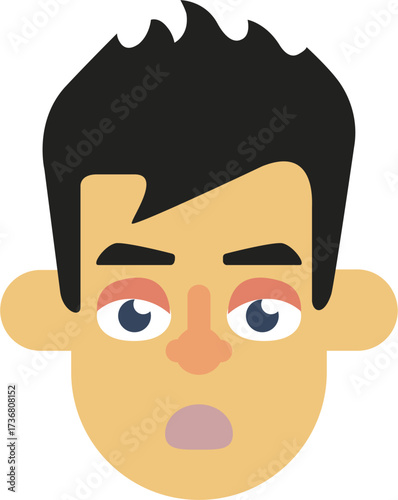 Young Man Cartoon Avatar