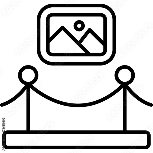 Art gallery icon