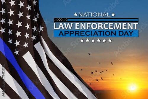 Foto Law enforcement appreciation day is observed every year on January 9