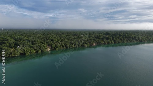 Bacalar Quintana Roo Mexico Viaje Caribe zona costera península